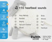 Laden Sie das Bild in den Galerie-Viewer, ewan Deluxe | Einschlafhilfe Für Baby | Grau