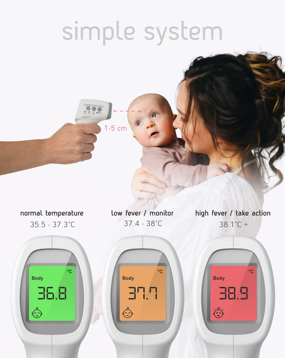 Infrarot Thermometer kontaktlos