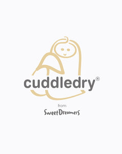 Cuddledry | Freihändiges Babyhandtuch | Grau