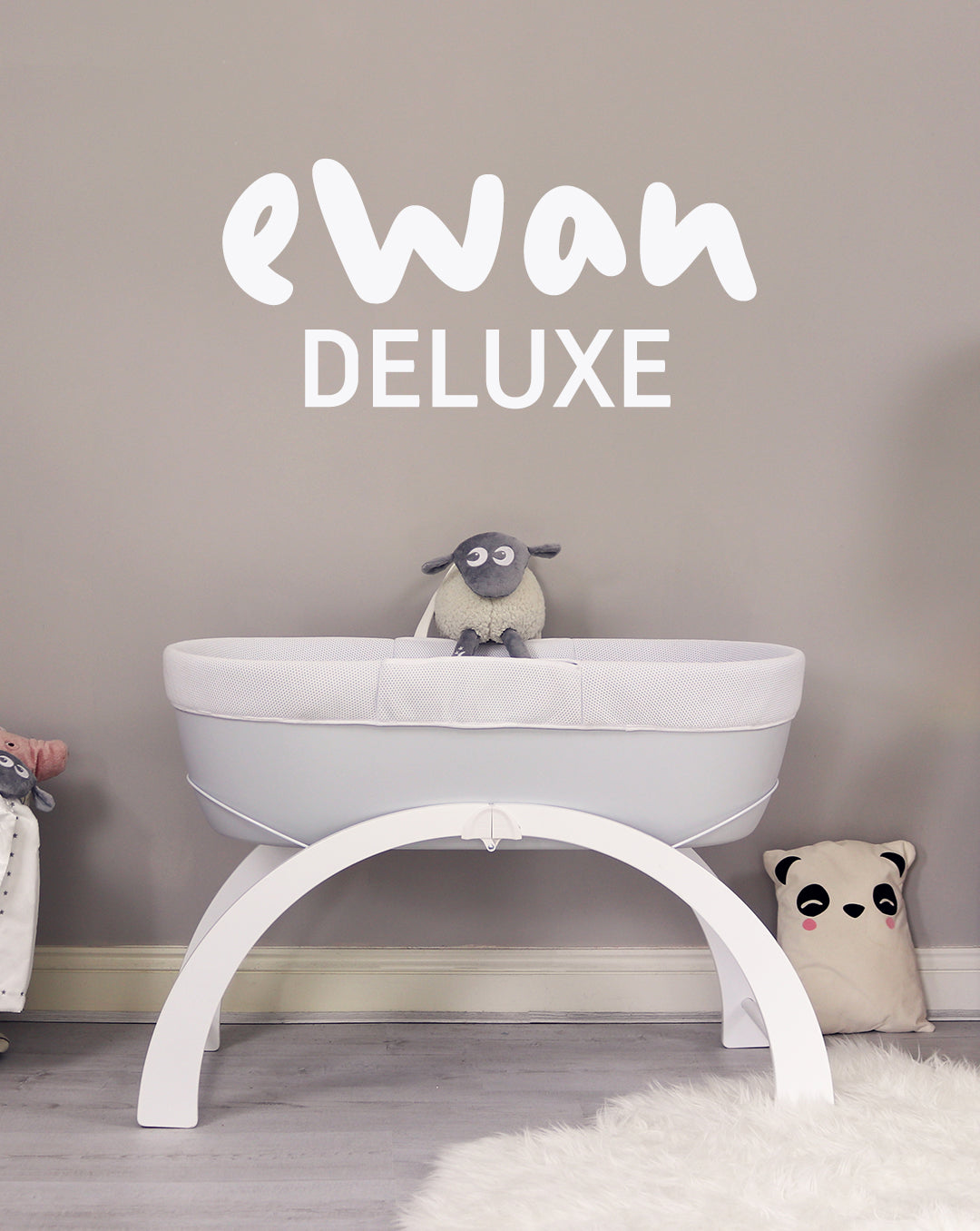 Laden und Abspielen von Videos im Galerie-Viewer, ewan Deluxe | Einschlafhilfe Für Baby | Grau
