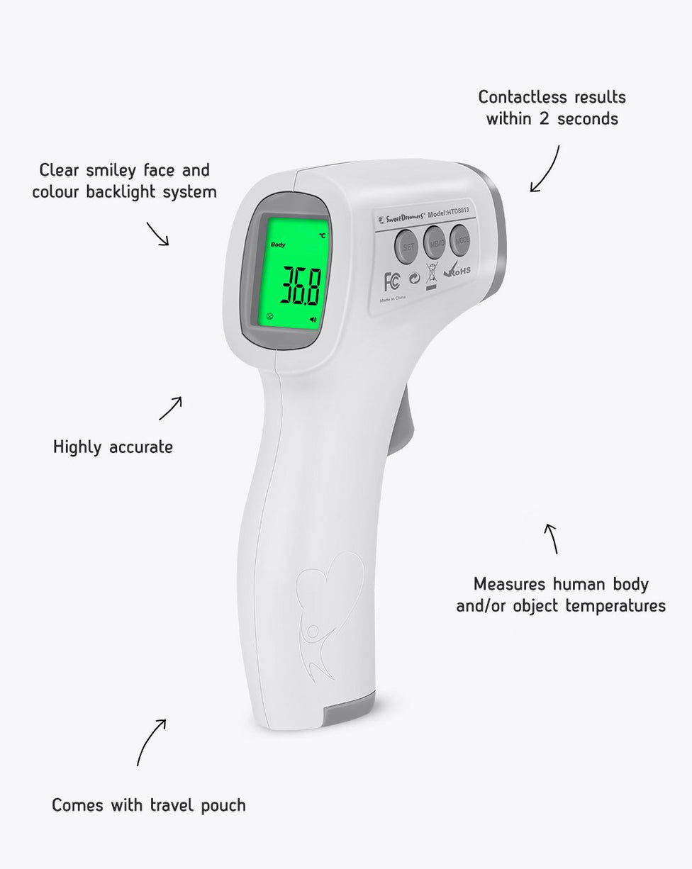 Laden Sie das Bild in den Galerie-Viewer, Infrarot Thermometer Kontaktlos
